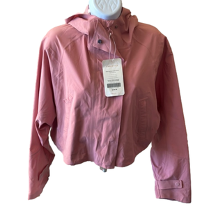Fabletics NWT Erica Cropped Hooded Jacket Size Small